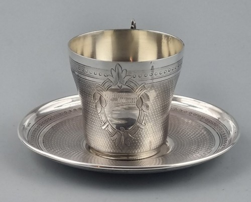 Antike mokkatasse 950er silber - antike,