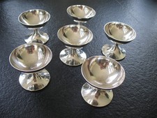 6 Likörschalen Silber 835