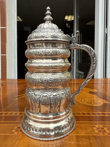 Silber krug bierkrug - silber,