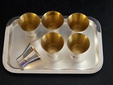 Bruckmann 6 Schnapsbecher auf