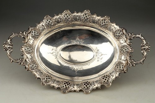 Silber schale jugendstil - silber,