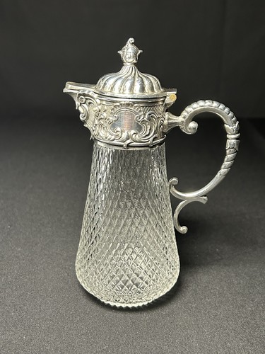 Kleine historismus karaffe mit - karaffe,