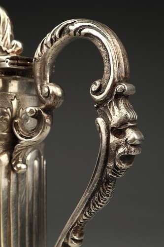 Große silber kanne krug - kanne,