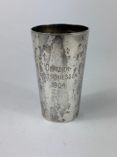 Antiker silber becher - becher, offizier