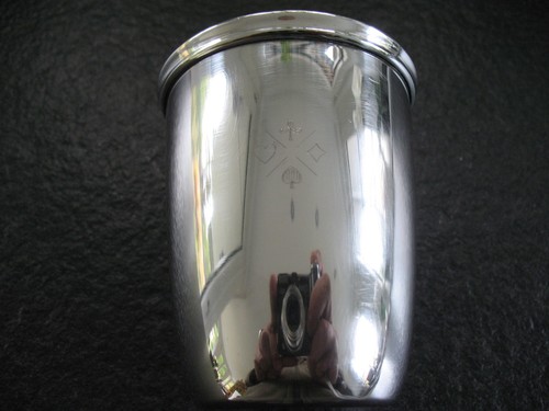 Becher silber 925 greggio - becher,