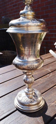 Silber deckelpokal dat 1861 - deckelpokal,