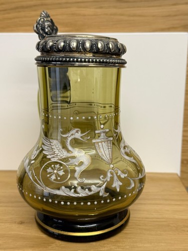 Böhmischer glaskrug - böhmischer,