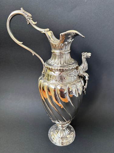 Große barock kanne aus silber - barock,