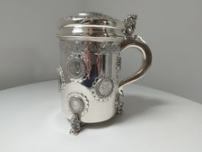 835 Silber Münzen-Krug Humpen