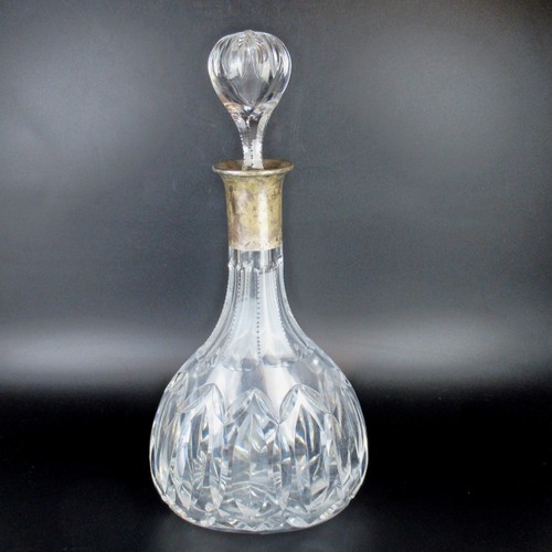 Handgeschliffene glas karaffe - handgeschliffene,