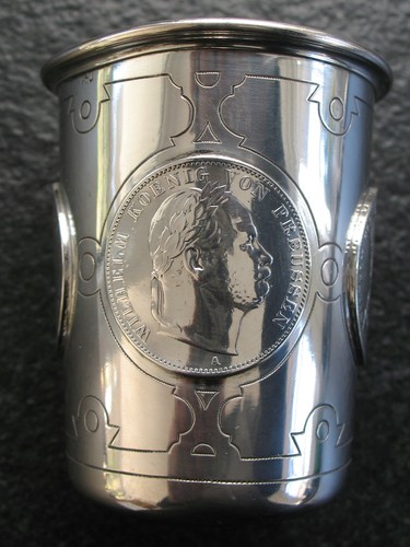 Becher silber 750 - becher,