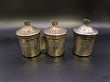 Dreifaches Salbgeschirr für