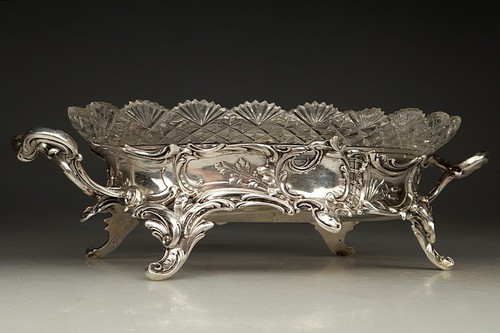 Silber jardiniere jugendstil - silber,