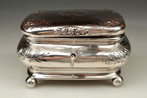 Silber zuckerdose 12 - silber,
