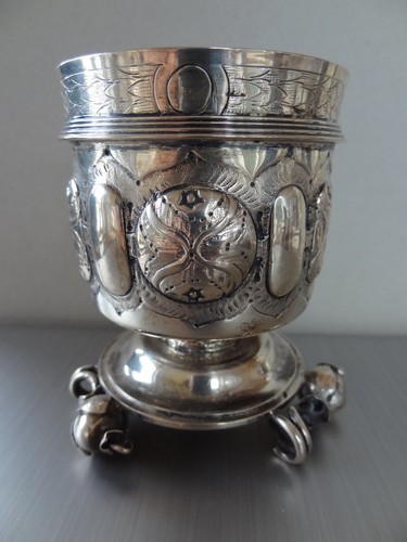 Fussbecher silber lot - fussbecher,