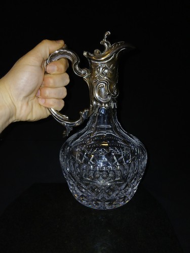 1920 karaffe versilberte - karaffe,